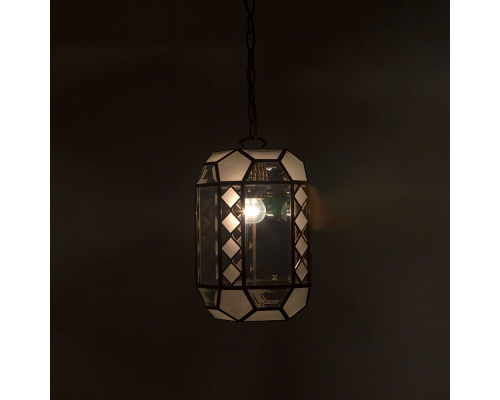 Citilux Фасет CL441212 Подвесной светильник витражный Бронза