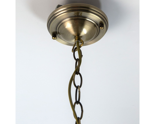 Citilux Фасет CL441212 Подвесной светильник витражный Бронза