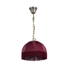 Citilux Базель CL407113 Подвесной светильник с красным абажуром