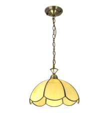Citilux Познань CL443111 Подвесной светильник витражный Бронза