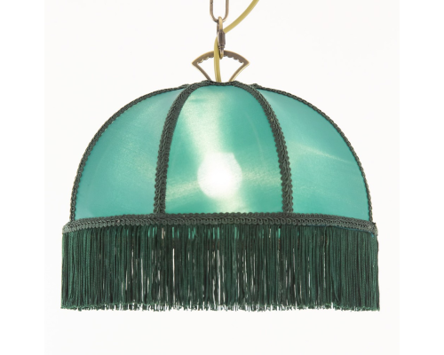 Citilux Базель CL407112 Подвесной светильник с зелёным абажуром