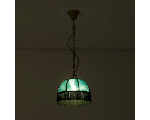 Citilux Базель CL407112 Подвесной светильник с зелёным абажуром