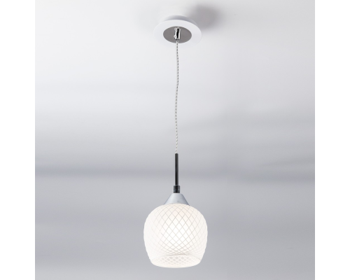 Citilux Сюзи CL171111 Подвесной светильник Белый Хром