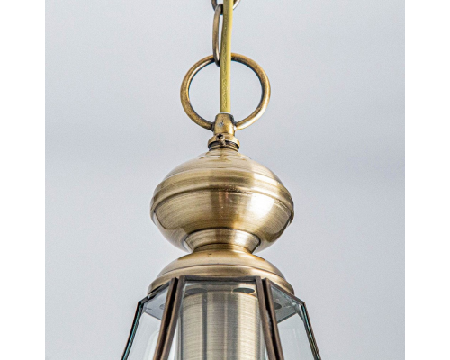 Citilux Гера-1 CL444110 Подвесной светильник витражный Бронза