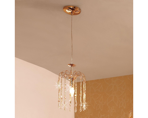 Citilux Опера CL304211 Подвесной светильник хрустальный Золото