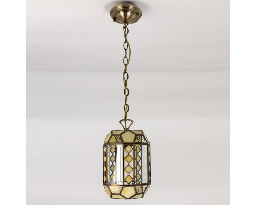 Citilux Фасет CL441111 Подвесной светильник витражный Бронза