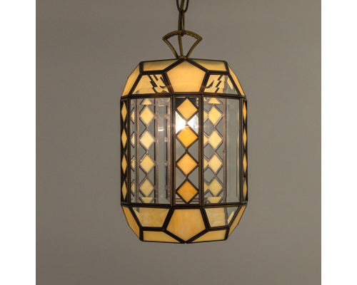 Citilux Фасет CL441111 Подвесной светильник витражный Бронза