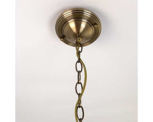 Citilux Фасет CL441111 Подвесной светильник витражный Бронза