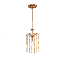 Citilux Опера CL304214 Подвесной светильник хрустальный Золото Розовый