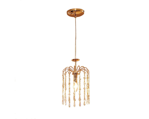 Citilux Опера CL304214 Подвесной светильник хрустальный Золото Розовый