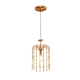 Citilux Опера CL304214 Подвесной светильник хрустальный Золото Розовый