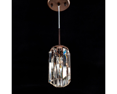 Citilux Синди CL330113 Подвесной хрустальный светильник Коричневый