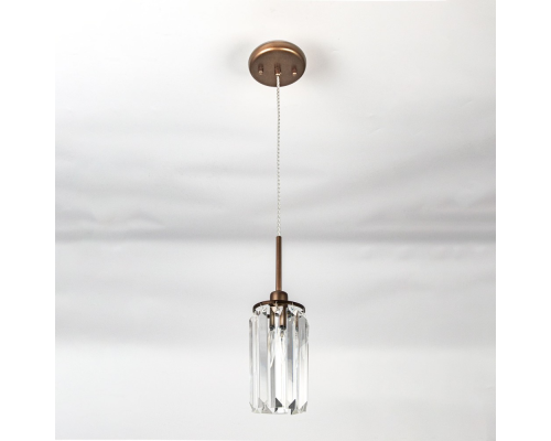 Citilux Синди CL330113 Подвесной хрустальный светильник Коричневый