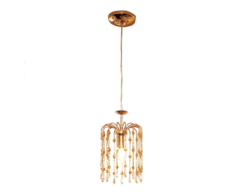 Citilux Опера CL304212 Подвесной светильник хрустальный Золото Жёлтый