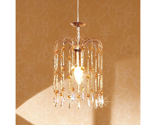 Citilux Опера CL304212 Подвесной светильник хрустальный Золото Жёлтый