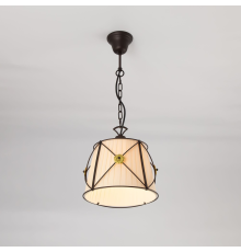 Citilux Дрезден CL409211 Подвесной светильник с бежевым абажуром