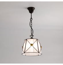 Citilux Дрезден CL409212 Подвесной светильник с белым абажуром