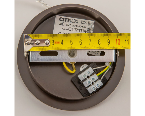 Citilux Сюзи CL171114 Подвесной светильник Венге Хром