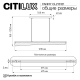 Citilux FANNY CL213121 LED Подвесной светильник с пультом