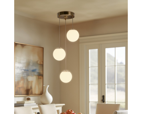 Citilux Адам Смарт CL228A033 RGB LED Умная каскадная люстра Бронза