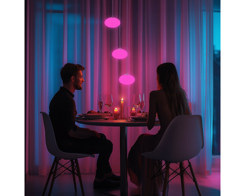 Citilux ATMAN SMART CL226A033 LED RGB Умная каскадная люстра Бронза