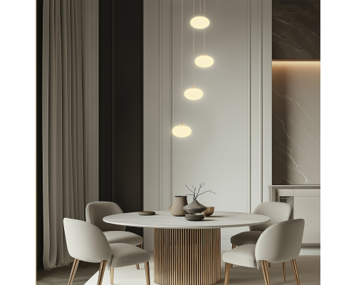 Citilux ATMAN SMART CL226A053 LED RGB Умная каскадная люстра Бронза