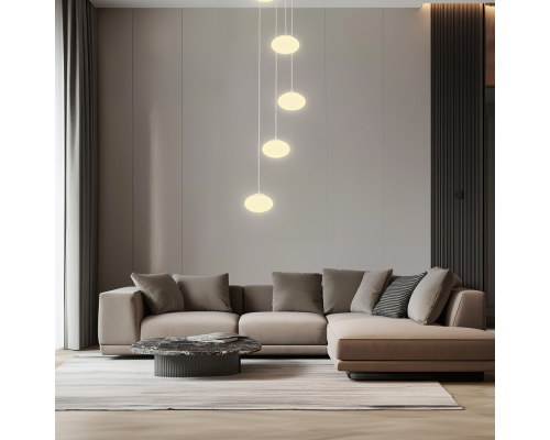 Citilux ATMAN SMART CL226A053 LED RGB Умная каскадная люстра Бронза