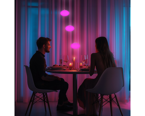 Citilux ATMAN SMART CL226A053 LED RGB Умная каскадная люстра Бронза