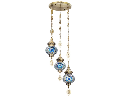 Citilux Каир CL419136 Подвесной светильник Мозаика Синяя