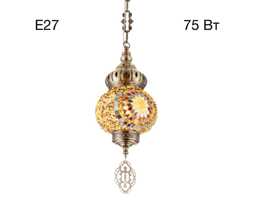 Citilux Каир CL419115 Подвесной светильник Мозаика Янтарь