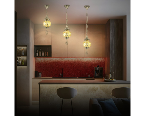 Citilux Каир CL419115 Подвесной светильник Мозаика Янтарь