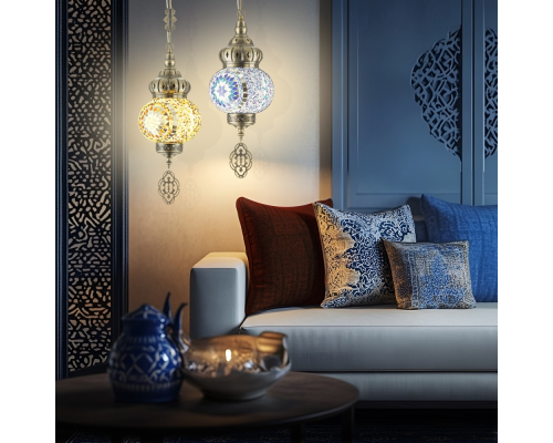 Citilux Каир CL419115 Подвесной светильник Мозаика Янтарь