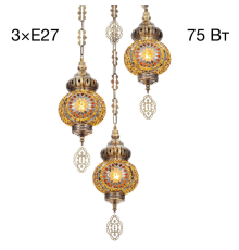 Citilux Каир CL419135 Подвесной светильник Мозаика Янтарь