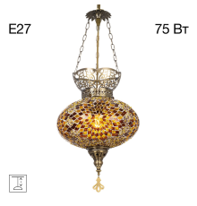 Citilux Каир CL419125 Подвесной светильник Мозаика Янтарь