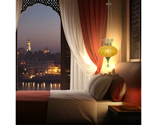 Citilux Каир CL419125 Подвесной светильник Мозаика Янтарь