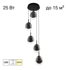 Citilux SIGNATURE CL247023 LED Подвесной каскадный светильник