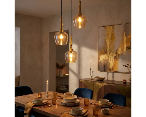 Citilux NORT CL475012 Подвесной светильник Янтарь