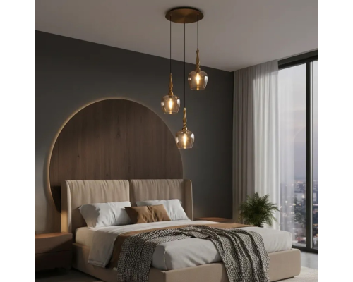 Citilux NORT CL475012 Подвесной светильник Янтарь