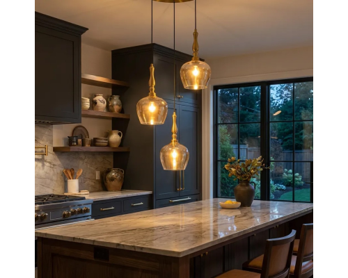 Citilux NORT CL475012 Подвесной светильник Янтарь