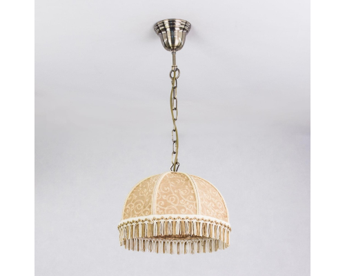 Citilux Базель CL407115 Подвесной светильник с абажуром Вышивка