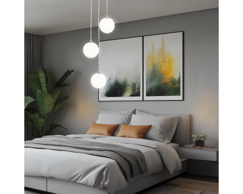 Citilux Томми CL102034 Подвесной светильник Матовый Хром