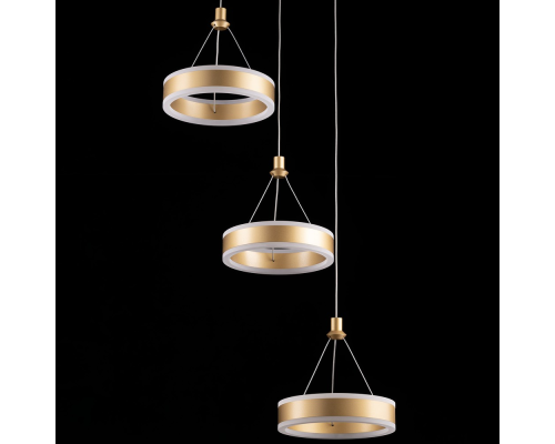 Citilux Дуэт CL719052 LED Подвесной светильник Золото