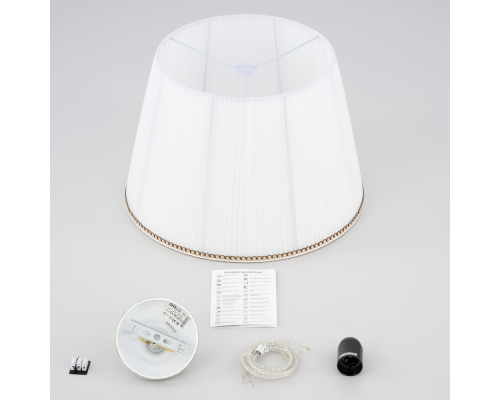 Citilux Вена CL402020 Подвесной светильник патина с белым абажуром