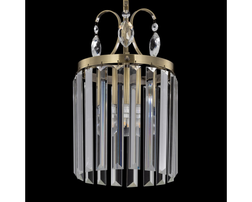 Citilux Инга CL335113 Подвесной хрустальный светильник Бронза