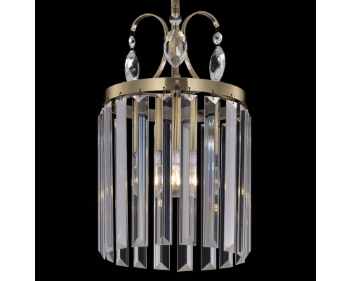 Citilux Инга CL335113 Подвесной хрустальный светильник Бронза