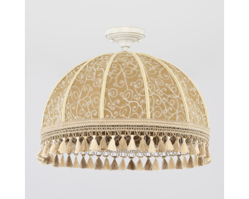 Citilux Базель CL407025 Подвесной светильник патина с абажуром Вышивка