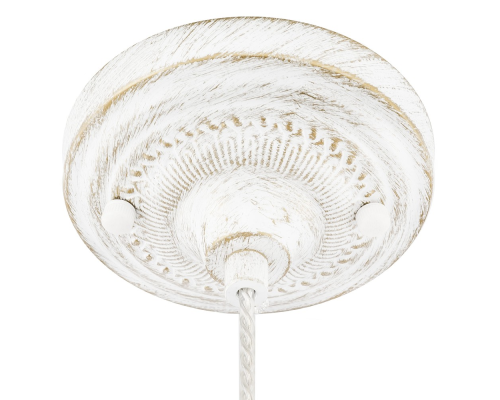 Citilux Базель CL407025 Подвесной светильник патина с абажуром Вышивка