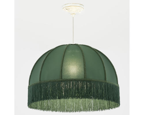 Citilux Базель CL407022 Подвесной светильник патина с зелёным абажуром