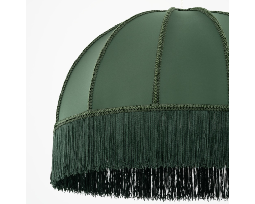 Citilux Базель CL407022 Подвесной светильник патина с зелёным абажуром