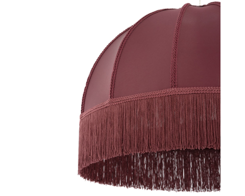 Citilux Базель CL407033 Подвесной светильник бронза с красным абажуром